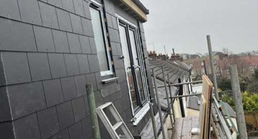Tiling on Dormer Extension Brighton